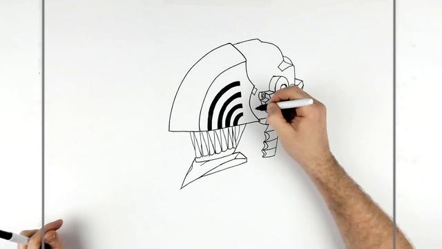 How To Draw Chainsaw Man (Close Up) | Step By Step | Chainsaw Man смотреть онлайн