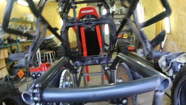 БАГГИ СВОИМИ РУКАМИ ИЗ МОТОЦИКЛА CBR1000F ЧАСТЬ 1-я смотреть онлайн