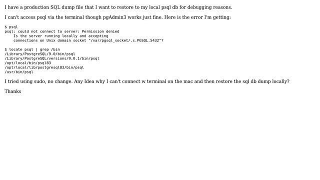 Databases: Running postgresql in Mac Terminal (2 Solutions!!) смотреть онлайн