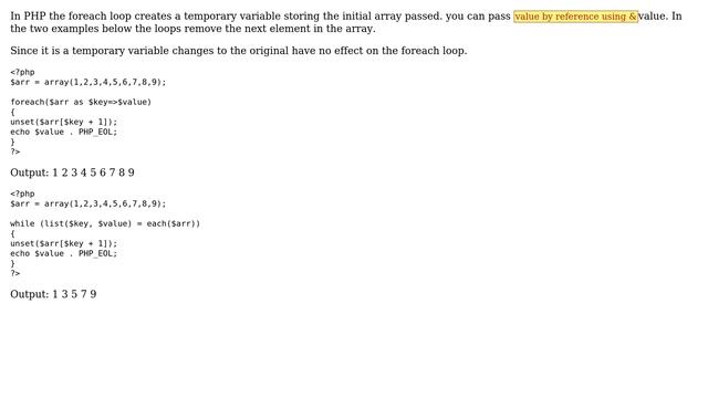 Is it a good idea to modify the array keys in foreach (3 Solutions!!) смотреть онлайн