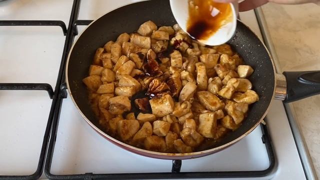 Курица терияки с рисом, простой и вкусный рецепт! Тауық терияки соуысында, өте дәмді. смотреть онлайн