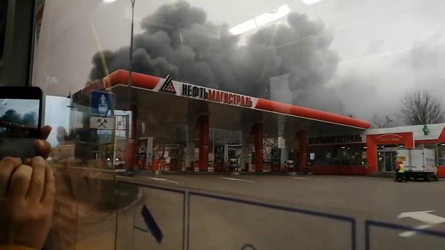 Пожар на улице Подольских курсантов 13 декабря 2019 смотреть онлайн