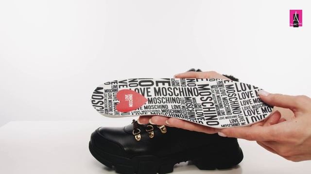 3155523 Видеообзор I Женские кроссовки LOVE MOSCHINO смотреть онлайн