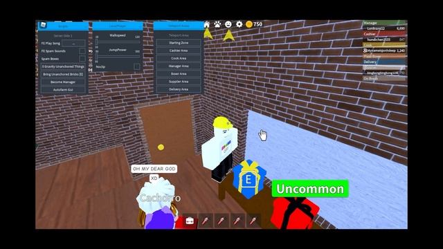 Roblox Work At A Pizza Place Troll Admin Script 2021 смотреть онлайн