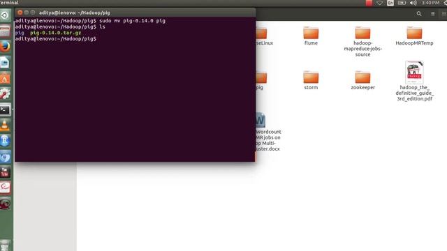 Installation of Apache Pig on single node Hadoop cluster(Ubuntu 15.04) смотреть онлайн