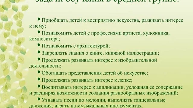 художественно эстетическое развитие смотреть онлайн