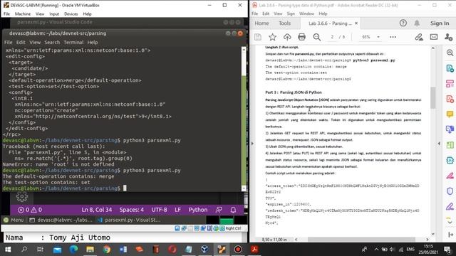 Lab 3.6.6 - Parsing type data di Python | Praktikum Pemrograman Jaringan смотреть онлайн