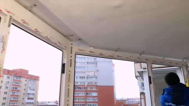 Остеклить балкон на подготовленный металлокаркас смотреть онлайн