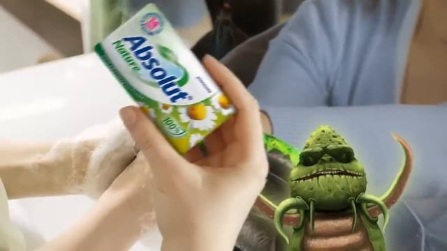 Смешная реклама антибактериального мыла Absolut в HD-качестве смотреть онлайн