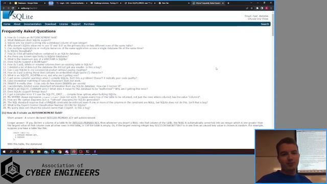ACE Meeting 10/24 | Databases & SQL Injection смотреть онлайн