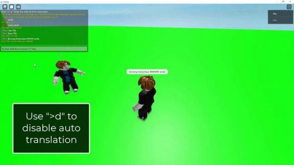 Roblox Script Showcase | Auto Language Translator | In Game Translation