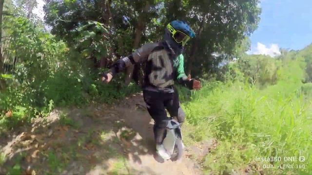 Kingsong S18 trail ride. смотреть онлайн