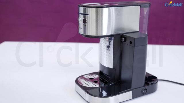 Alpina Coffee Espresso Machine Unboxing l Clickmall смотреть онлайн