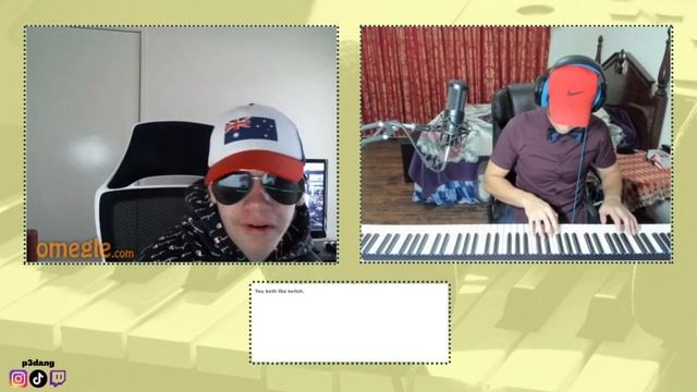 Nervous Innocent Geek Surprises with PH Intro - Omegle Piano Reactions смотреть онлайн