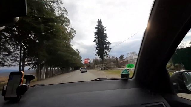 В Абхазию на автомобиле. Пицунда. смотреть онлайн