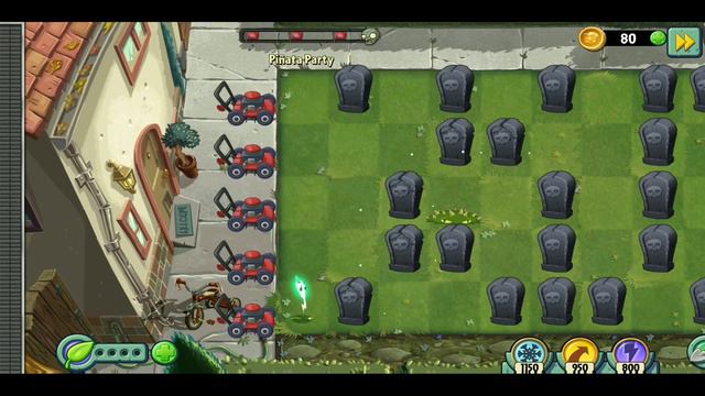 Зомби против растений 2. Зомби мы проиграли в квесте, но выиграли бонусный уровень с лошадками. смотреть онлайн