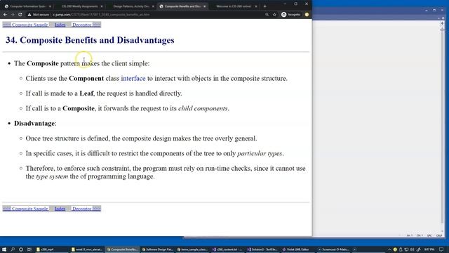 14.3 Composite Design Pattern, continued смотреть онлайн