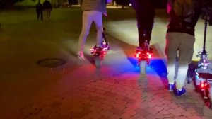 Ночная покатушка по Краснодару на электросамокате