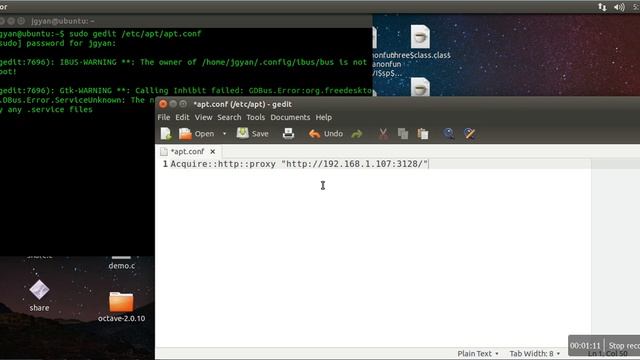 How to set Proxy for Apt Package manager in Ubuntu Operating System смотреть онлайн