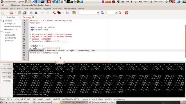Crear herramientas de hack (Fuerza bruta con Python) смотреть онлайн