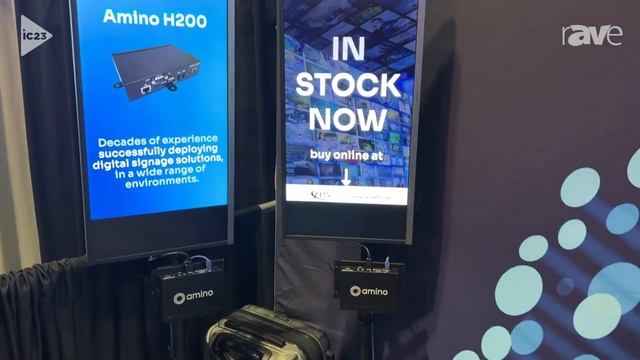 InfoComm 2023: Amino Showcases 4K PoE Media Player and Device Remote Management Solution смотреть онлайн