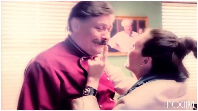 На сиреневой луне.