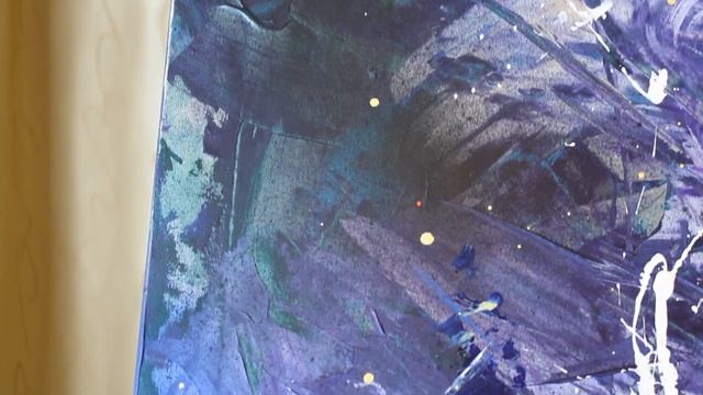 Abstract painting for interior"Storm of Infinity" смотреть онлайн