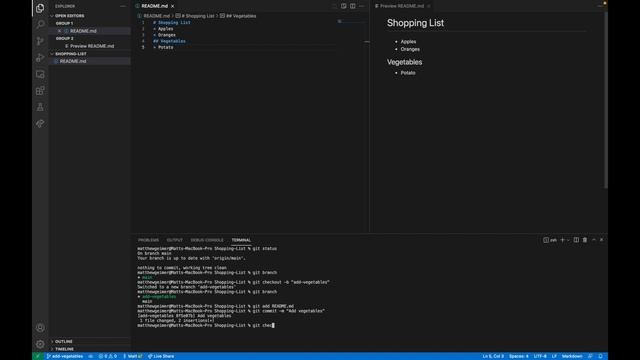 Git Branching and Merging смотреть онлайн