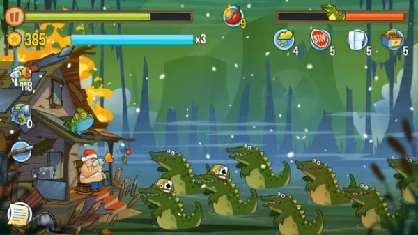 Swamp Attack - Episode 5. Level 13 Gameplay Android walkthrough