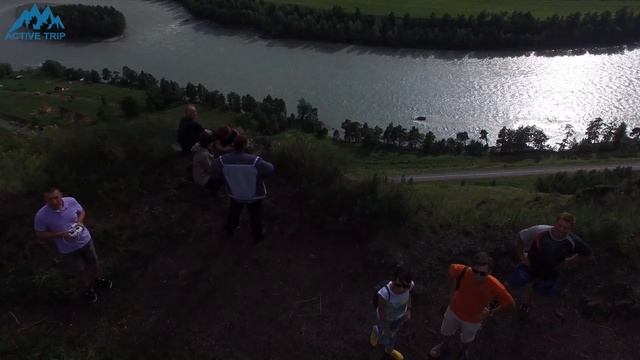 Алтай. Панорама. Чуйский тракт. Чемальская ГЭС. смотреть онлайн