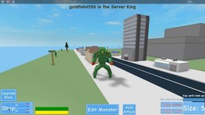 Годзила симулятор Руки базуки Криветко Годзила в Роблокс Godzilla Simulator!