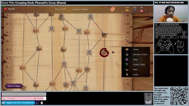 Creeping Deck: Pharaoh's Curse (Demo) - First Impression - Full Gameplay | Steam Next Fest Feb 2023 смотреть онлайн