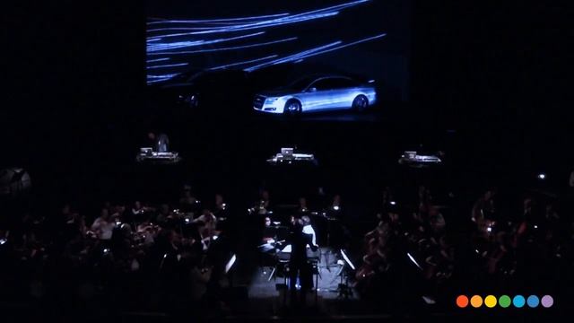 Audi A8 car projection by Radugadesign смотреть онлайн