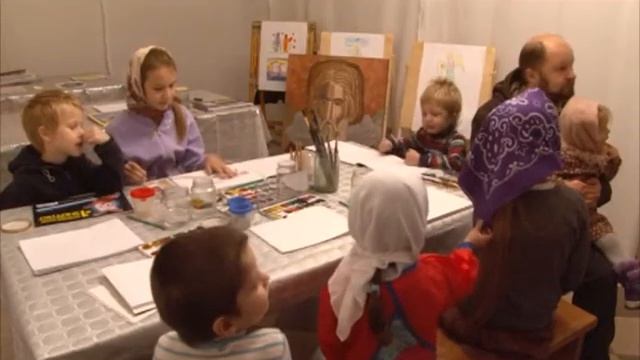 В храме прп. Сергия Радонежского открылась воскресная школа смотреть онлайн