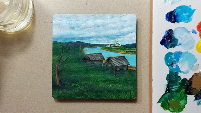 Суздаль. Весна 2023. Миниатюрная живопись