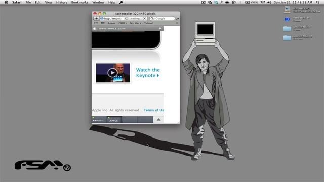 iDroid Mini iPhone Browser смотреть онлайн