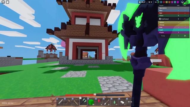 Выиграл используя НОВЫЕ вендинг машины! (Роблокс бедварс) смотреть онлайн