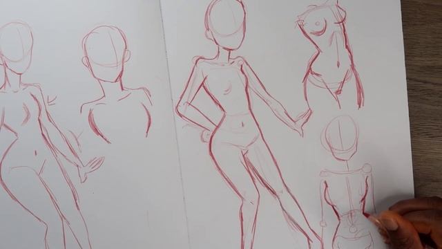Drawing The Female Body | BODY TUTORIAL | Avoid Stiff Poses смотреть онлайн