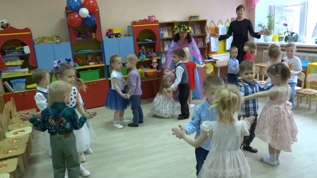 Парный танец для малышей "Дай похлопаю ладошкой" смотреть онлайн