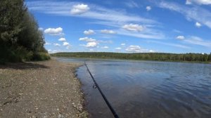Осенняя рыбалка на ХАРИУСА. На большой реке. БИЯ.