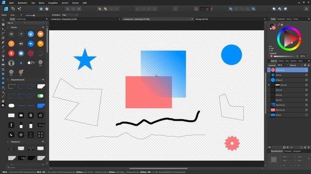 Affinity Designer (Grundkurs für Einsteiger) Deutsch (Tutorial) смотреть онлайн
