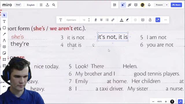 Lesson 1 - am/is/are (to be in Present Simple) Murphy Grammar смотреть онлайн