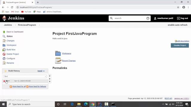 First Java Program in Jenkins смотреть онлайн
