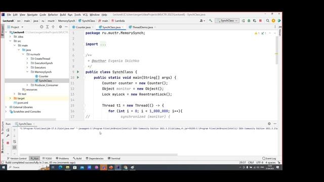 8. Многопоточность 1 смотреть онлайн