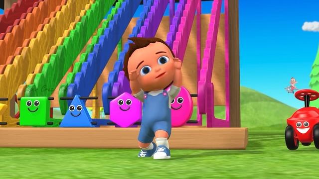 Learn Shapes for Children with Little Baby Fun Play with Farm Animals Puzzle Toy Set 3D Educational смотреть онлайн