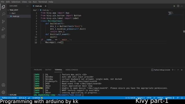 Kivy Tutorial | .py to .apk смотреть онлайн