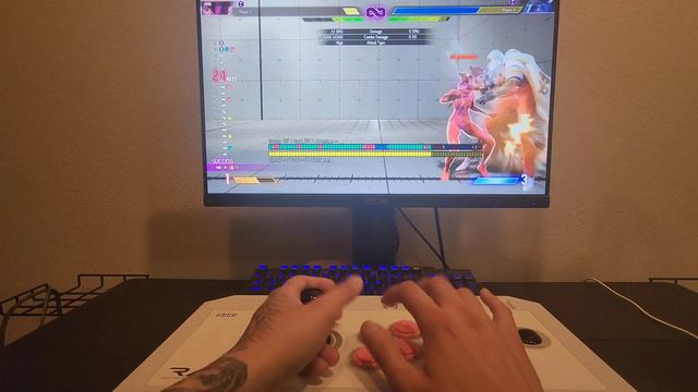 Street Fighter 6 - Juri - 4x Fuha Stock Flagrantly Sub-Optimal Feng Shui Engine Combo POV Tutorial смотреть онлайн