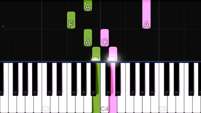Christmas - Silent Night | EASY Piano Tutorial смотреть онлайн
