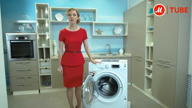 Видеообзор стиральной машины Hotpoint Ariston MVSE 8129 с экспертом М Видео смотреть онлайн