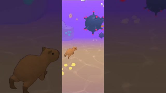КАПИБАРЫ ЛЮБЯТ АПЕЛЬСИНЫ А Я ИХ! ИГРАЮ В KAPYBARA RASH смотреть онлайн